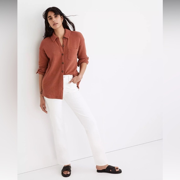 (F13)  The Mid-Rise Perfect Vintage Straight Jean in Tile White - Picture 2 of 8